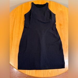 lululemon athletica Black Sleeveless Mini Dress, Size 12
